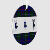 Schottische Hochland-Tänzer doppelseitig Ornament (Vorderseite)