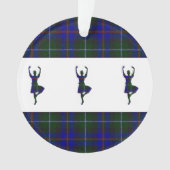 Schottische Hochland-Tänzer doppelseitig Ornament (Vorderseite)