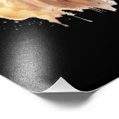 Schottische Hochlandkuh mit Sonnenblumen. bearbeit Fotodruck (Ecke)