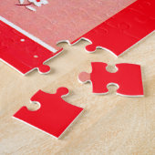 Schottische Hundedame mit Schirm Puzzle (Seite)