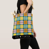 Schottische inspirierte Iona Tartan-Taschen-Tasche Tasche (Von Nahem)