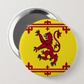 Schottische königliche Arm-Flagge Button (Vorne & Hinten)
