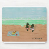 Schottische Küste Mousepad (Vorne)