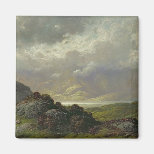 Schottische Landschaft Magnet (Vorne)
