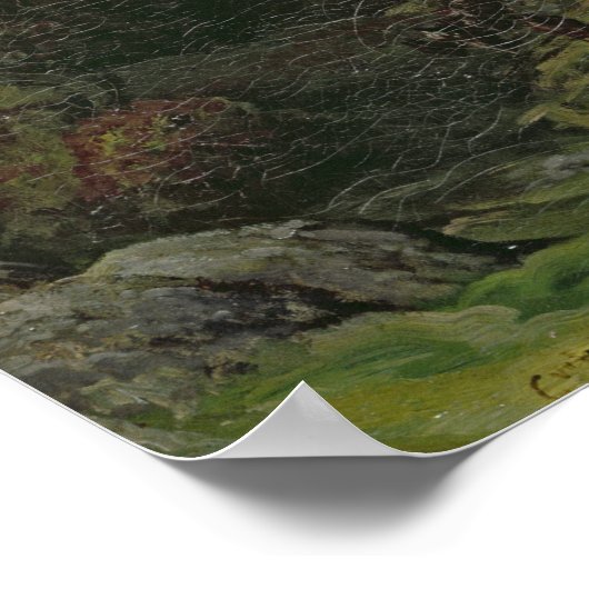 Schottische Landschaft Poster (Ecke)