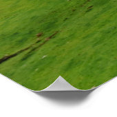 Schottische Landschaft Poster (Ecke)