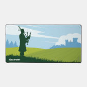 Schottische Landschaft Schreibtischunterlage (Vorderseite)