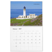 Schottische Leuchttürme Kalender (Feb 2027)