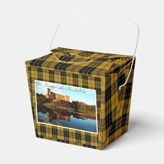 Schottische MacLeod Clan Dunvegan Castle Favor Box Geschenkschachtel (Vorderseite)