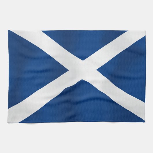 Schottische Nationalflagge Geschirrtuch (Horizontal)