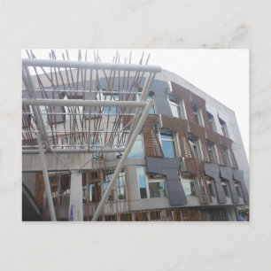 Schottische Parlamentsblockade Postkarte