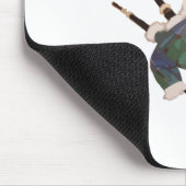 schottische Plaid Dudelsäcke Mousepad (Ecke)