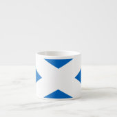 Schottische Querschottland-Farben Espressotasse (Vorderseite)