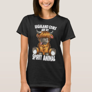 Schottische Rindenkühe Hochland Kühe sind mein Gei T-Shirt