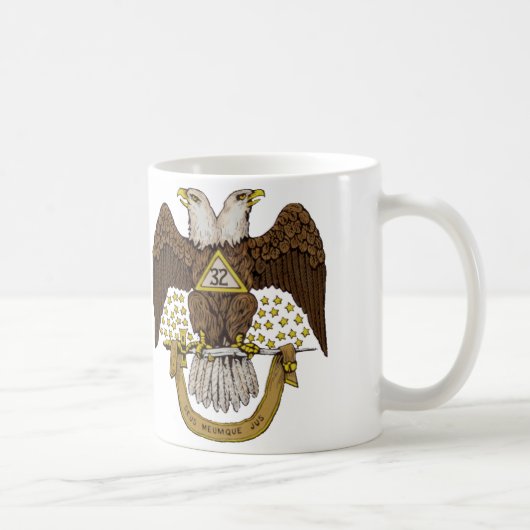 Schottische Ritus-Kaffee-Tasse Kaffeetasse (Rechts)