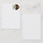 Schottische Ritus-Visitenkarte Visitenkarte (Vorne/Hinten)