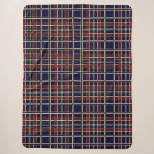 schottische Schottendecke  Sherpadecke (Vorderseite)