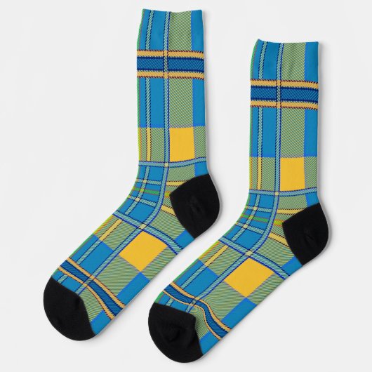 schottische Schottenmuster-Socken Socken (Linkes Detail)