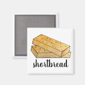 Schottische Shortbread-Teekekse britische Bäckerei Magnet (Vorderseite/Rückseite)