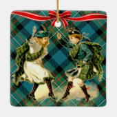 Schottische Siegelschmuck Keramikornament (Rückseite)