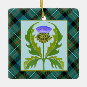 Schottische Siegelschmuck Keramikornament