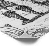 Schottische Soldaten der Highlands und Poster (Ecke)