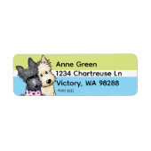 Schottische Terrier Adresse (Vorne)
