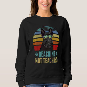 Schottische Terrier Dog Summer nicht lehren Sweatshirt
