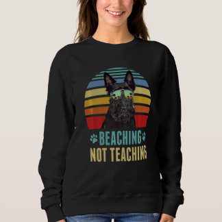 Schottische Terrier Dog Summer nicht lehren Sweatshirt