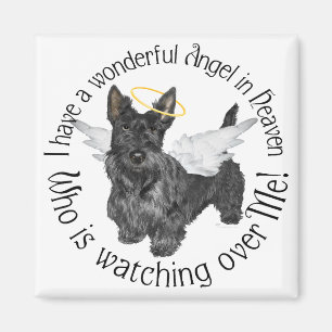 Schottische Terrier Engel Magnet