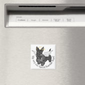 Schottische Terrier Engel Magnet (In Situ (Geschirrspüler))