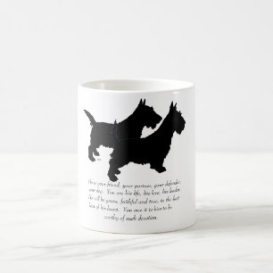 Schottische Terrier Erinnerungsstücke - MÄNNLICHE  Kaffeetasse