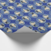 Schottische Terrier in Christmastime Geschenkpapier (Ecke)