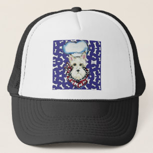 Schottische Terrier Köche Truckerkappe