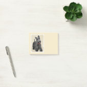 Schottische Terrier-Malerei - niedliche Post-it Klebezettel (Büro)