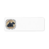 Schottische Terrier mit Thistles (Vorne)