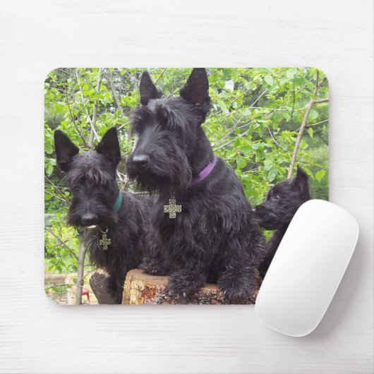 Schottische Terrier Mousepad (Mit Mouse)