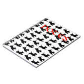Schottische Terrier Notizblock (Linke Seite)