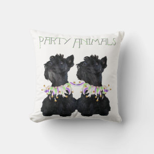 Schottische Terrier Party Tier Kissen