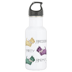 Schottische Terrier Partytiere Trinkflasche