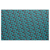 Schottische Terrier, rote Herzen, rot/rosa Bug Stoff (Fat Quarter (45,7 x 55,9 cm))