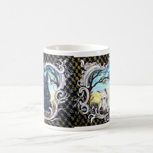 Schottische Terrier und Frosch Kaffeetasse (Mittel)