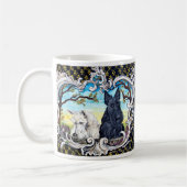 Schottische Terrier und Frosch Kaffeetasse (Links)