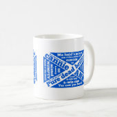 Schottische Umgangssprache und Phrasen Kaffeetasse (VorderseiteRechts)