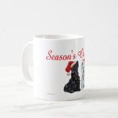 Schottische und westliche Hochland-Weiße Tasse (Vorderseite Links)