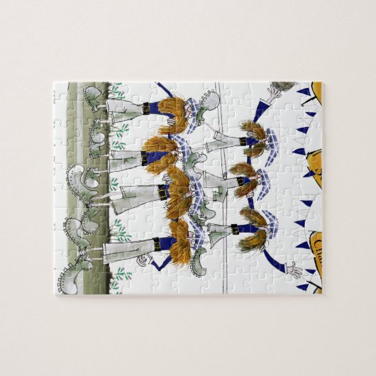 schottische Verteidiger Puzzle (Horizontal)