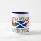 Schottische Volksabstimmung enger zusammengesteckt Tasse (Zentrum)