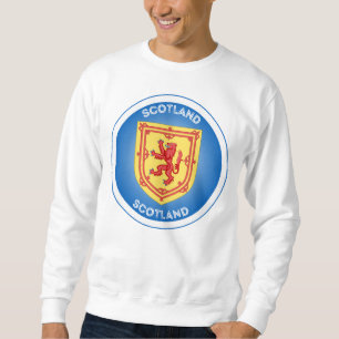 Schottische Wappen-Circle-Shape Sweatshirt