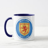 Schottische Wappen-Circle-Shape Tasse (Links)