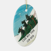 schottische Weihnachtsdekoration Keramik Ornament (Rechts)